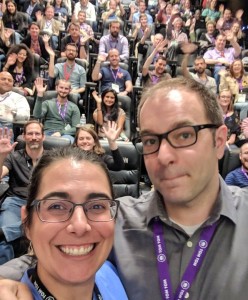 Renee & Andrew with Tom Tom Fest AMLC Audience